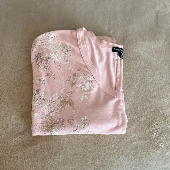 Lane Bryant Soft V-Neck Ruffle Sleeve Tee - Size 18/20 - Picture 11 of 13